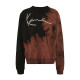 Karl Kani Ανδρικό φούτερ Signature Bleached Crew